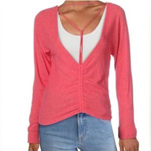 NWT Splendid Reversible Apres-Yoga Sweater - L